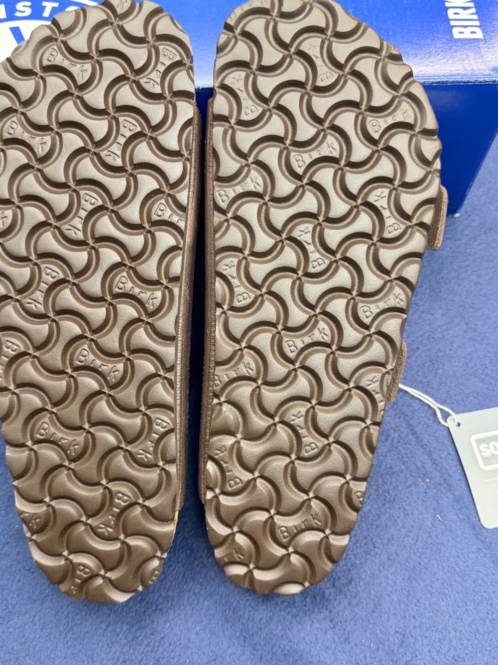 Birkenstock Arizona BS Soft Footbed Sandals – Habana Oiled Leather, Size 8 women - Picture 5 of 7